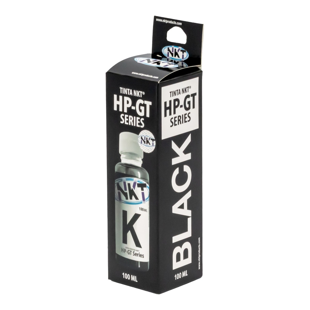 TINTA NKT BLACK PARA HP 100ML SERIE ¨GT ¨