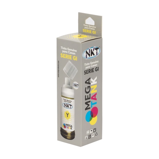 [CANON] TINTA NKT 70ML MEGA TANK PARA CANON GI/AMARILLA