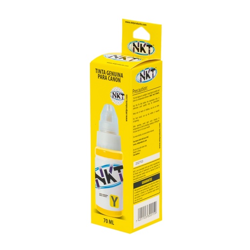 [CANON] TINTA NKT 70ML YELLOW PARA CANON G SERIES