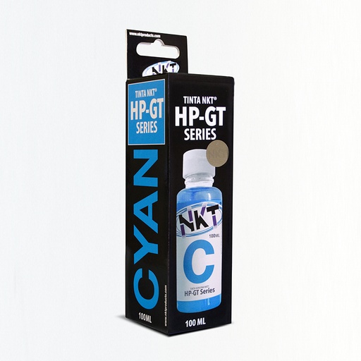 [HP] TINTA NKT CIAN PARA HP 100ML SERIE ¨ GT ¨