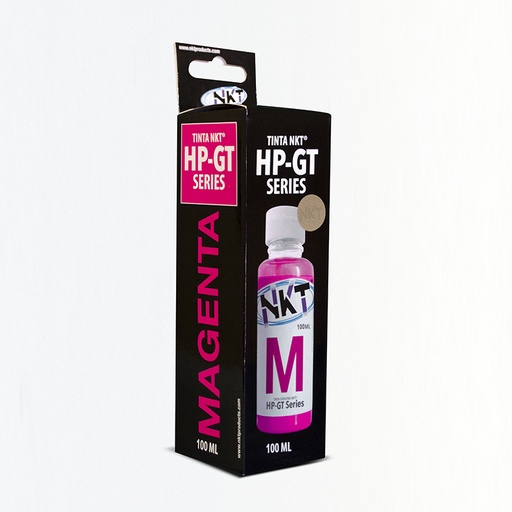 [HP] TINTA NKT MAGENTA PARA HP 100ML SERIE ¨GT ¨