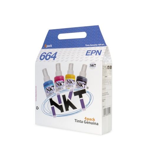 [EPSON] TINTA NKT 100ML 4PACK PARA EPSON 664 SERIE L