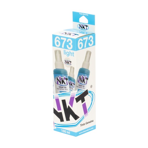[EPSON] TINTA NKT 100ML CIAN CLR PARA EPSON 673 SERIE L