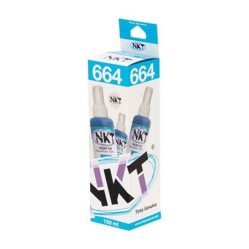 [EPSON] TINTA NKT 100ML CIAN PARA EPSON 664 SERIE L